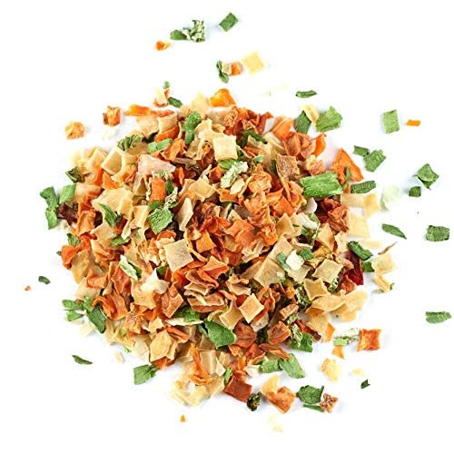 Dehydrated Vegetable Flakes 1 Lb + Dried Shallots 1 Pound #TOP4