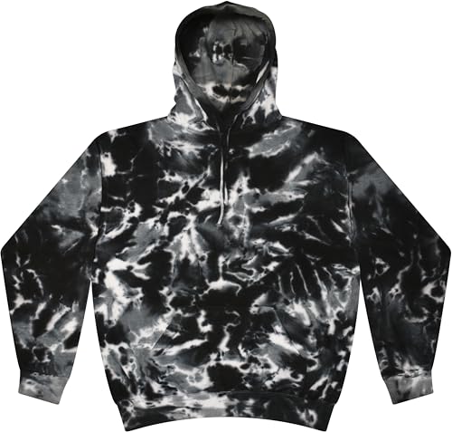 Image of Colortone Tie Dye Pullover Hoodies for Women and Men - Classic Fit Sweatshirts
