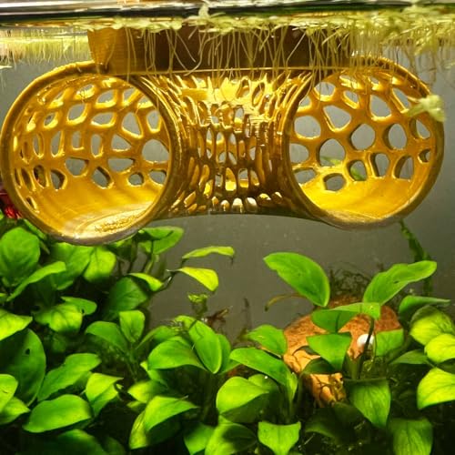 Image of Floating Betta Tunnel for Betta Training. Interactive Training & Enrichment Toy for Betta Fish - Stress Relief & Exercise Accessory, Floating Betta Fish Toys