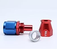 Vista 3 de TT Racing -8 Accesorios giratorios de PTFE AN8 y kit de manguera de línea de combustible de acero inoxidable 33FT PTFEAN8_KIT_33