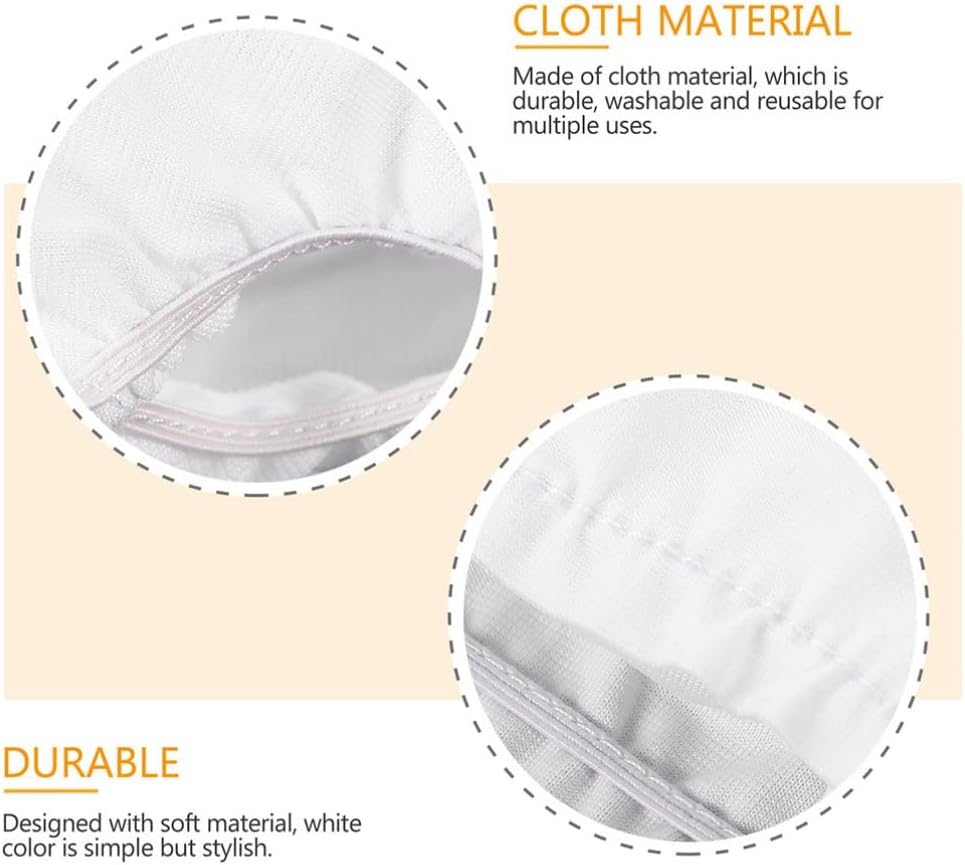 20Pcs White Doll Briefs Adorable Cloth Doll Underwear Toy for Diy Accessories Mini Cute Baby Diapers Reusable