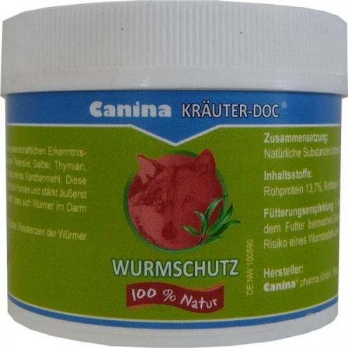 Canina Pharma KRÄUTER-DOC Wurmschutz 25g, Hundepflege, Tierpflege