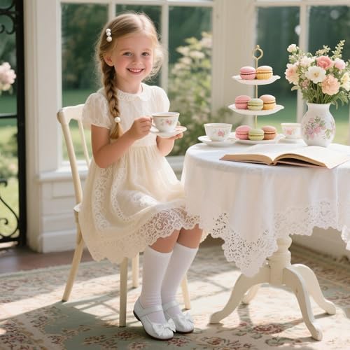 Image of GINFIVE Toddler Girls Dress Shoes Little Girls Mary Janes Ballerina Flats Shoes Toddler