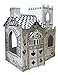 Ricco Playhouse 3D per bambini in cartone per colorare e giocare preteso (Castle House)