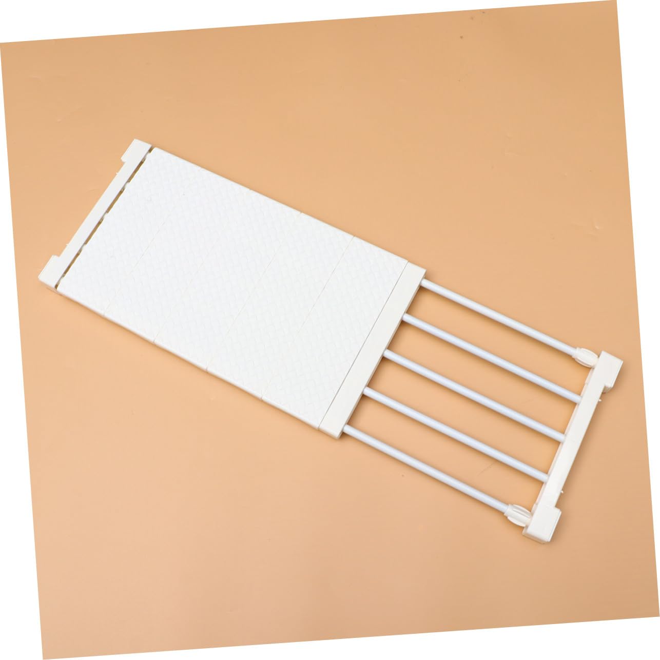 Mipcase Separador de Armario Extensible de Plástico Blanco 50-80cm, 10 Kg