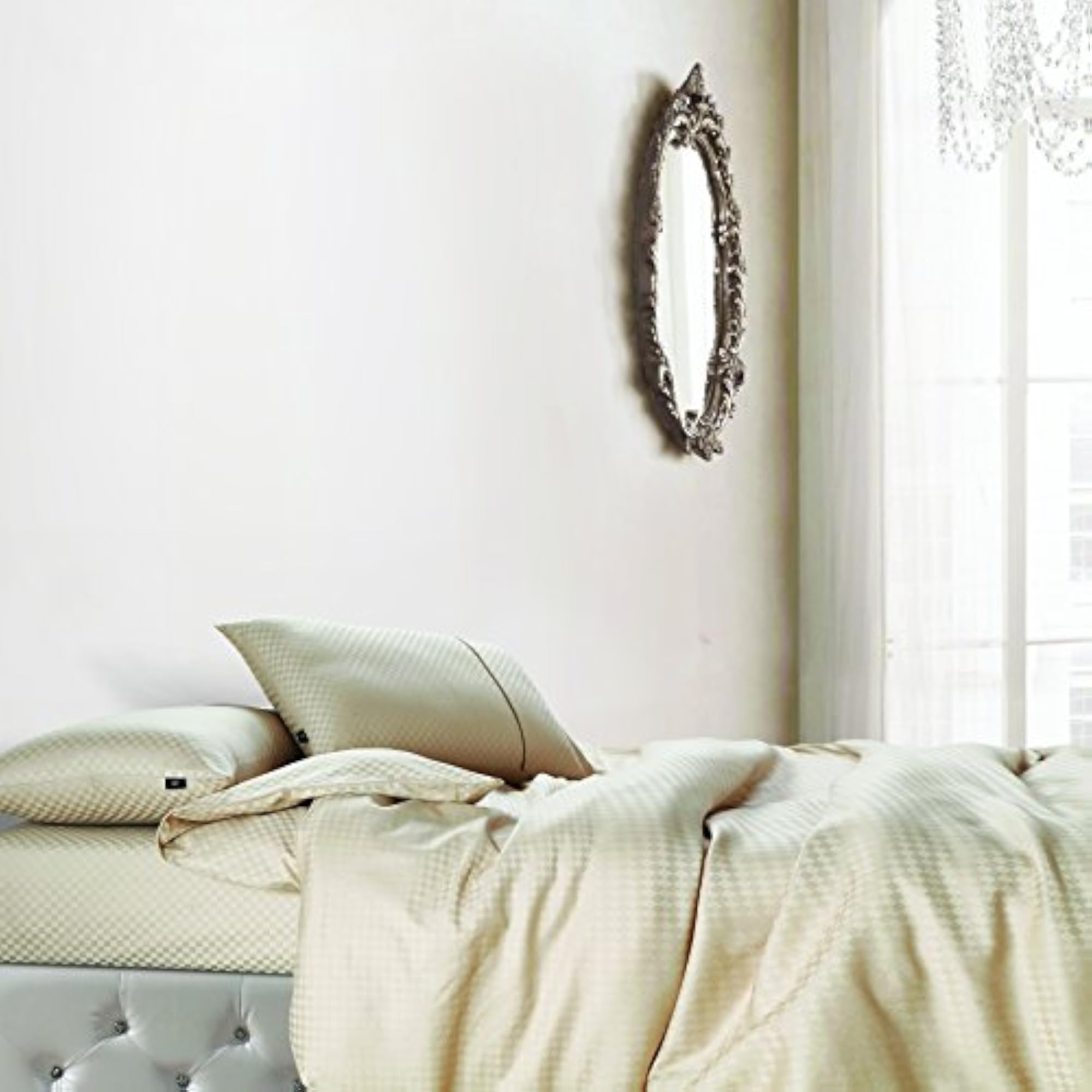 Oxford Cotton 400 Thread Count Double Bedsheet