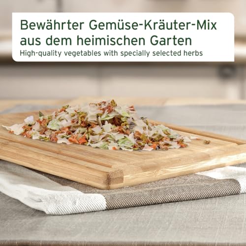 AniForte Barf Zusatz Hund Sommergemüse Variationen 1kg - 100% Natur Hundeflocken, Gemüseflocken Hunde getreidefrei & glutenfrei, Barf Hundefutter, Flockenfutter