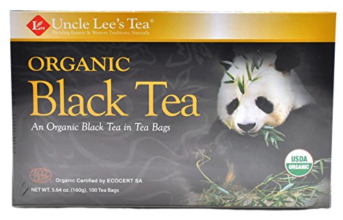 Uncle Lees Organic Black Tea (1) 100 Bag Box