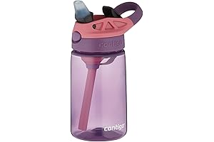 Contigo 14 oz Kids Cleanable PP Plastic Water Bottle