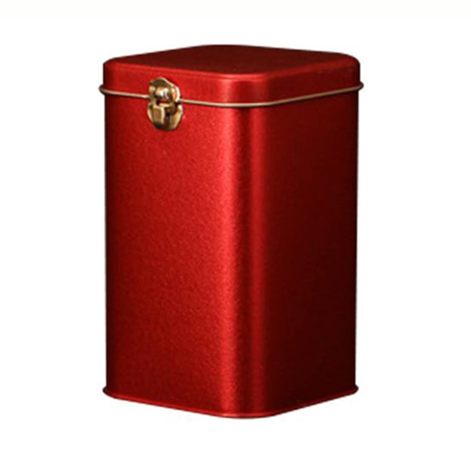 JINGYAN Tea Storage Jars Metal Tea Cans High-Grade Lock Tinplate Coffee Candy Storage Box Tin Can