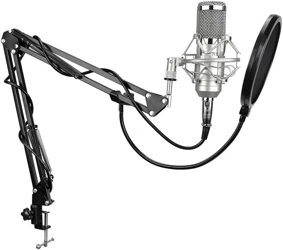 No Noise Professional 3.5-XLR 録音コンデンサーマイク