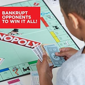 Monopoly-Game-Family-Board-Games-for-2-to-6-Players-Kids-Ages-8-and-Up-Includes-8-Tokens-Token-Vote-Edition