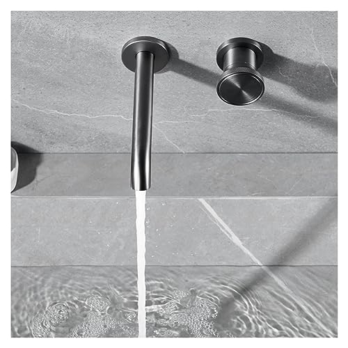 Robinet de lavabo 2 trous dissimulé pour une vasque moderne et épurée - 5