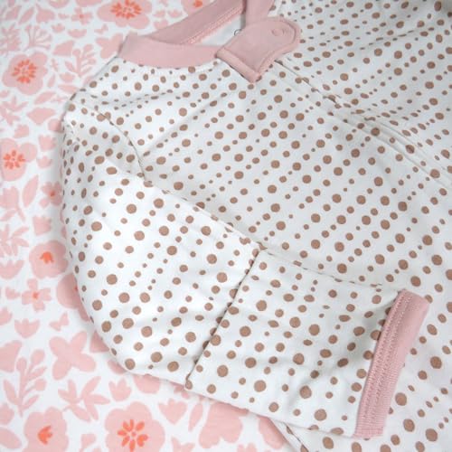 Image of HonestBaby Baby 2-Pack Organic Cotton Footed Pajama Sleep & Play