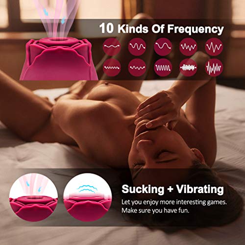 image for XWJZXS Clitorial Sucking Toy for Women Pussey Licker Toy 10 Speed for 