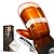 Neberon Heated Mittens for Men Women, 7.6V Rechargeable Battery Electric Mittens, Event Waterproof and Breathable Winter Mittens, Perfect for Skiing Snowboarding Motorcycling Hunting Camping