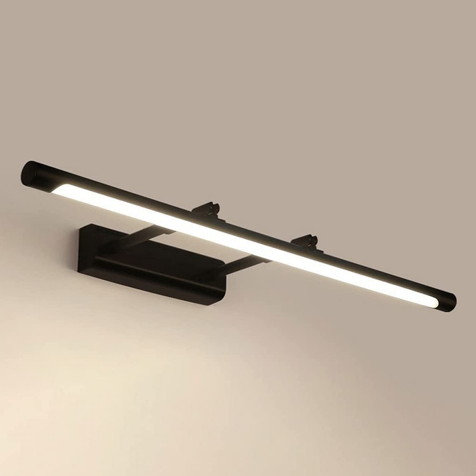Lampes de Miroir de vanité télescopiques au design contemporain noir