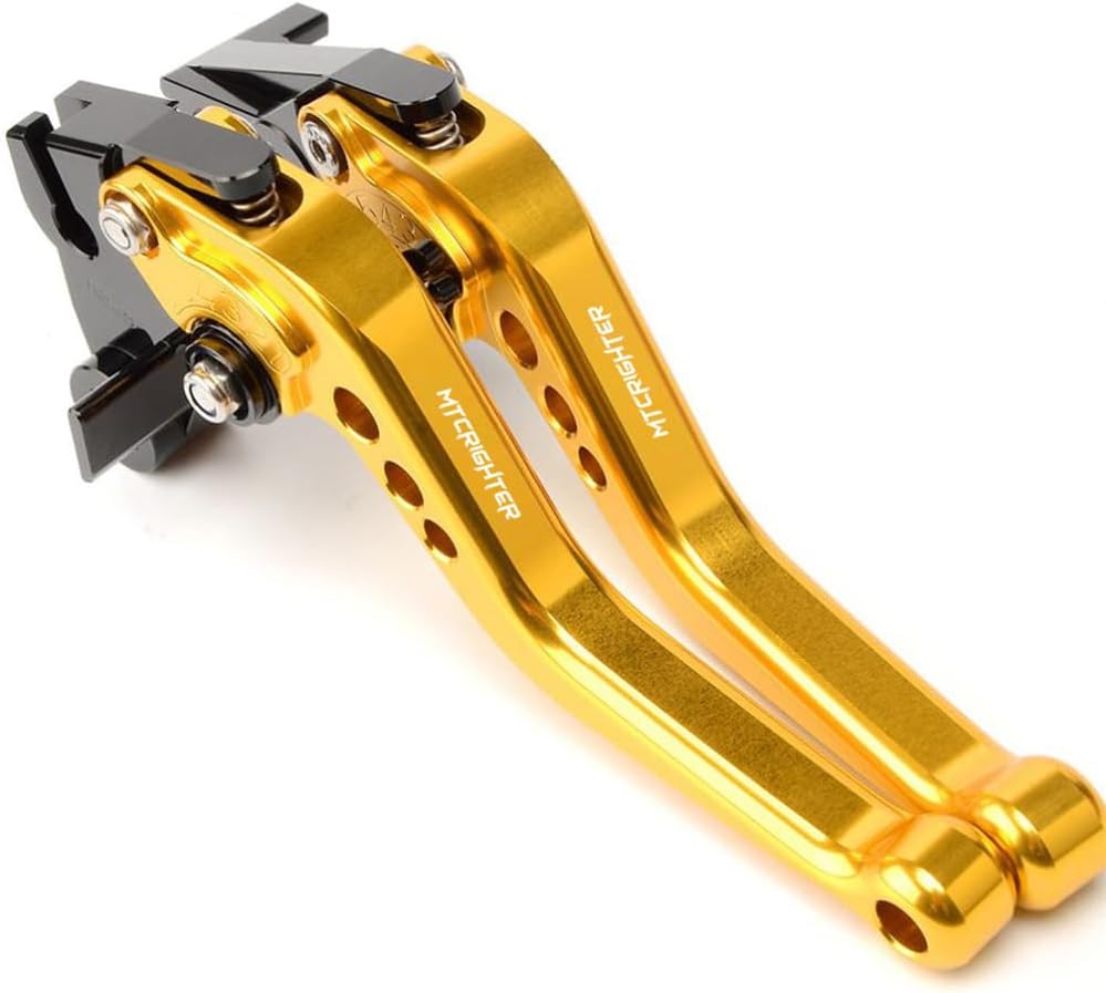 750MTCRIGHTER for Honda NC700 NC750S NC750X 2016-2024 Short Brake Lever Clutch Lever, CNC Aluminum Alloy Made (Red)