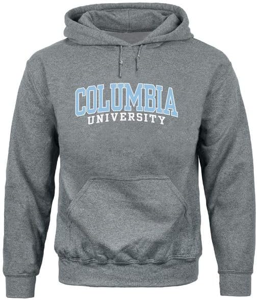 Ivysport Hooded Sweatshirt, Unisex, Essential Logo, Premium Grey Heavyweight Cotton