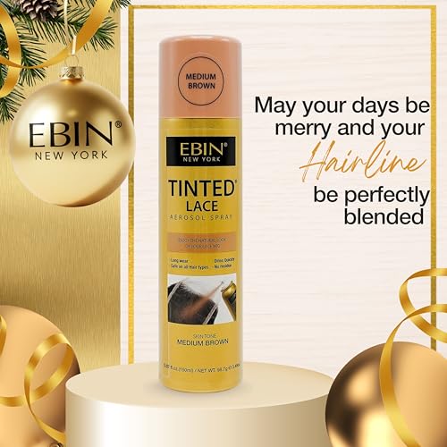 EBIN NEW YORK Tinted Lace Spray 5.07oz Marrón Medio miniatura 4