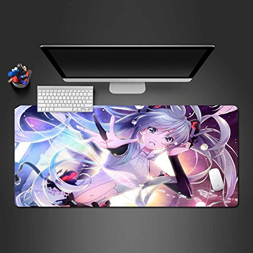 Tapis de souris XXL antidérapant avec surface de précision laser