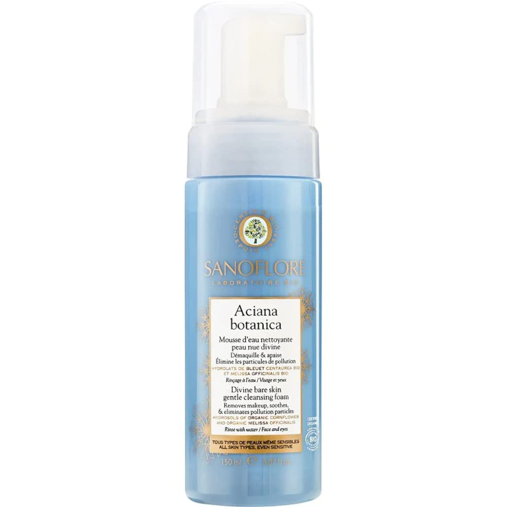 SANOFLORE Schiuma d'acqua pulizia Aciana botanica - 150ml