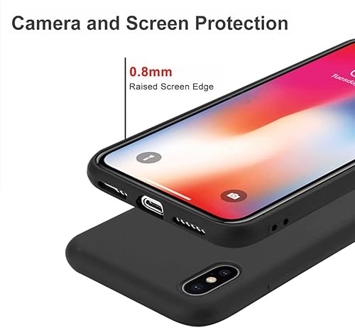 Miniatura 5 de Funda para Motorola Moto G72, Carcasa Protectora Suave Anti-Arañazos Negra Silicona Flexible TPU Funda Protectora Para Motorola Moto G72 (6.55") -