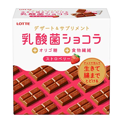 ロッテ 乳酸菌ショコラ ストロベリー 48g ×6個