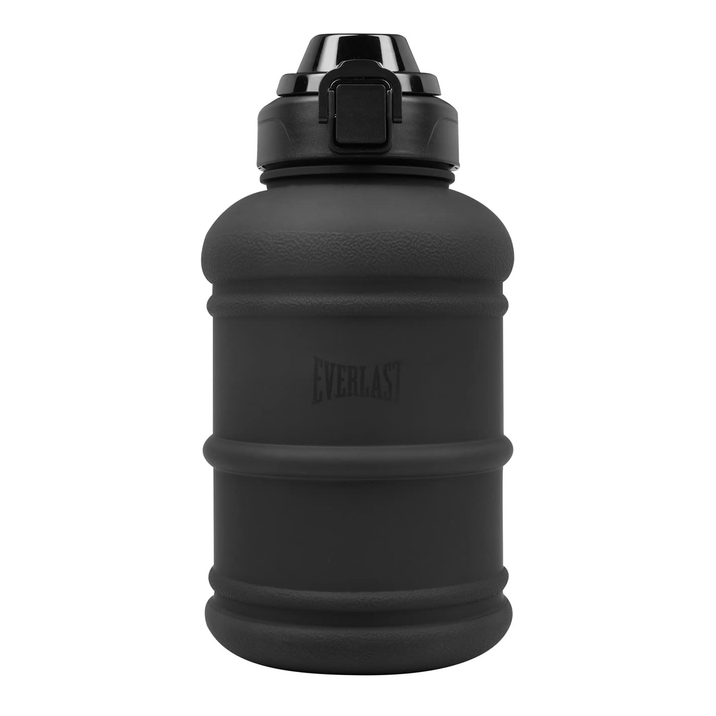 Everlast Men's Black Unisex Straw Bottle One 2200 Ml