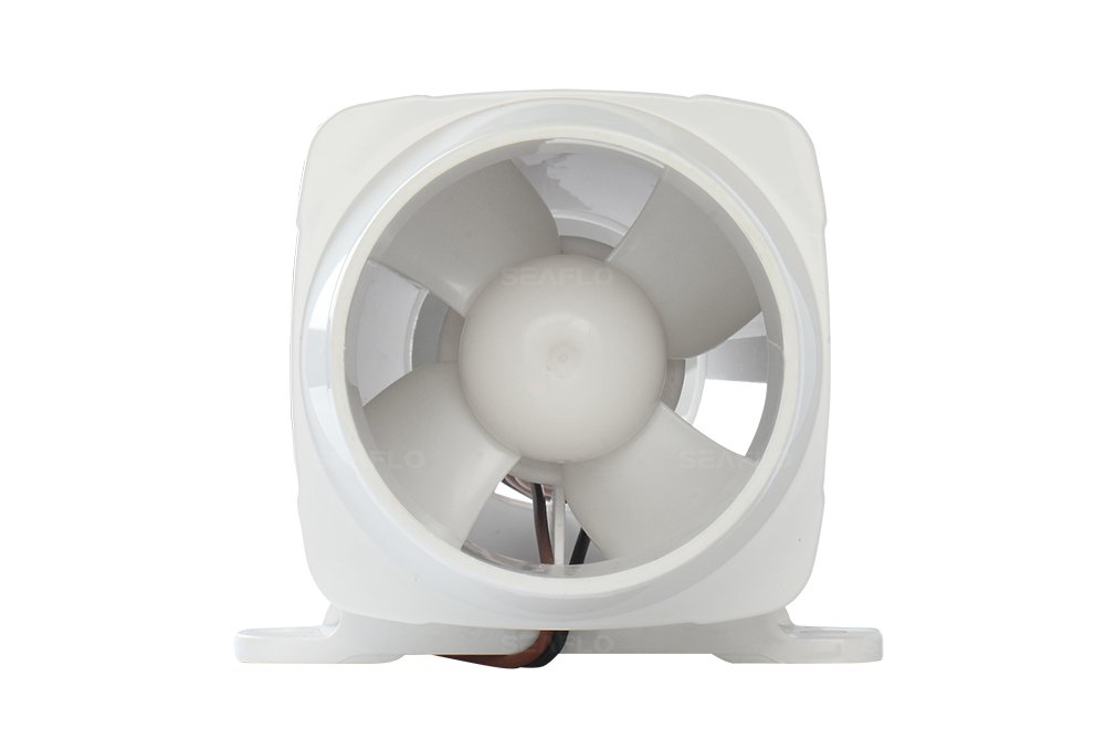 Seaflo 3" 130 CFM Inline-Bilge Gebläse Ventilator