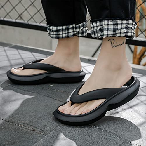 Men's Thick Sole Flip Flop Summer Outdoor Beach Slippers2