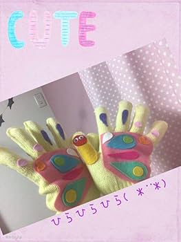 フェルトキャラクター手袋 さっと逃げました。手袋シアター受注製作 羊毛フェルト karen