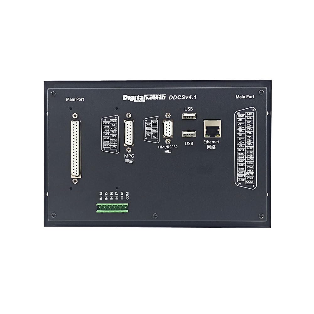DDCSV4.1 CNC sterownik ruchu maszyna grawerująca i frezująca 3/4 osiowy system sterowania offline awaryjne zatrzymanie elektroniczny ręczny(4AXIS KIT)