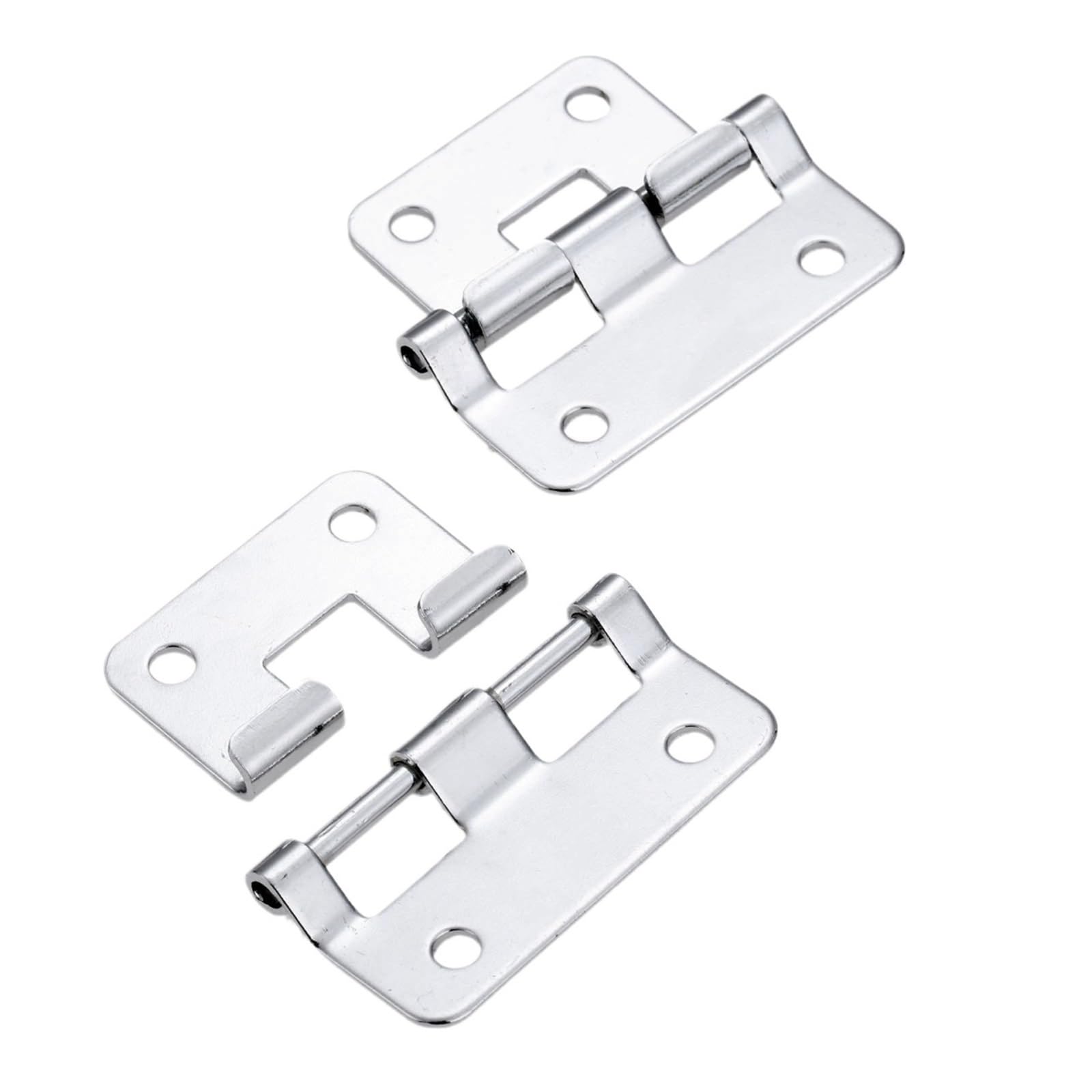 Huwoyg One Color 2Pcs Detachable Air Bags Box Hinge Aluminum Separation Wooden Remove Support Toolbox For Gate