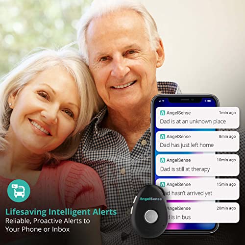 Angelsense Personal Gps Tracker For Kids, Teen, Autism, Special Needs, Elderly, Dementia - 2-Way Auto-Answer Speakerphone & Sos Button - School Bus Tracking - Easy-To-Use App #TOP7