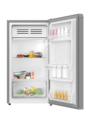 ARROW SINGLE DOOR DEFROST REFRIGERATOR, 83L, 2.9 Cubic Feet, Door material -Metal, SILVER, RO-130RDS