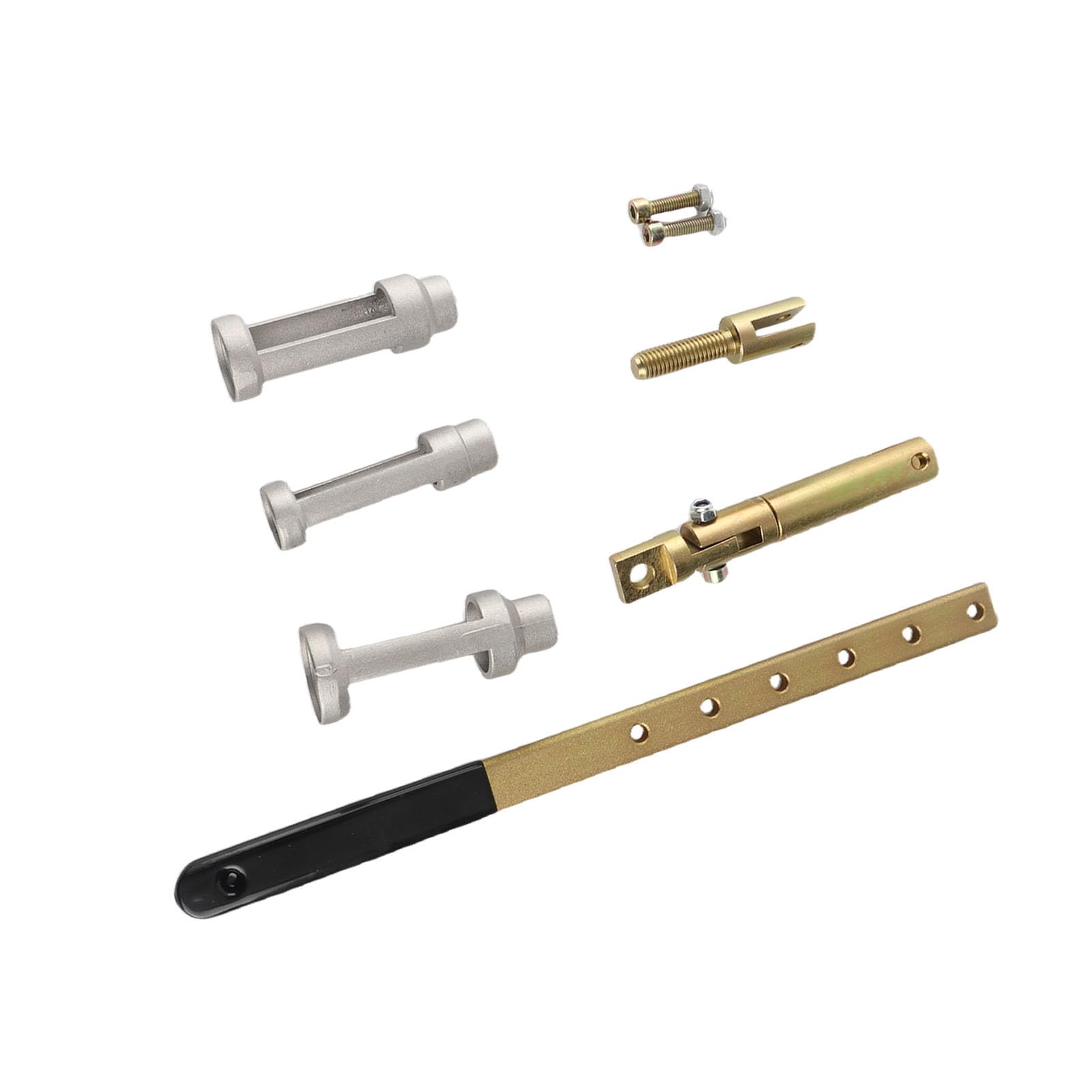 CHICIRIS Narzędzie do ściskania Sprężyn Zaworowych Zestaw Sprężarek Sprężyn Zaworowych ze Stali Węglowej 8 Sztuk z Adapterami 20 Mm 26 Mm 34 do Ducato Jumper