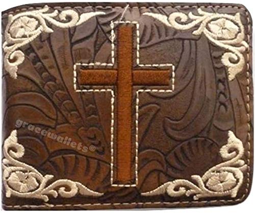 Cross Mens Wallet Texas Western Bifold W059 Brown