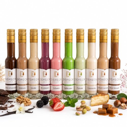 Sahnelikör Tasting-Set I 10x 0,1 L Creme-Likör Probierpaket I 15-18% vol.