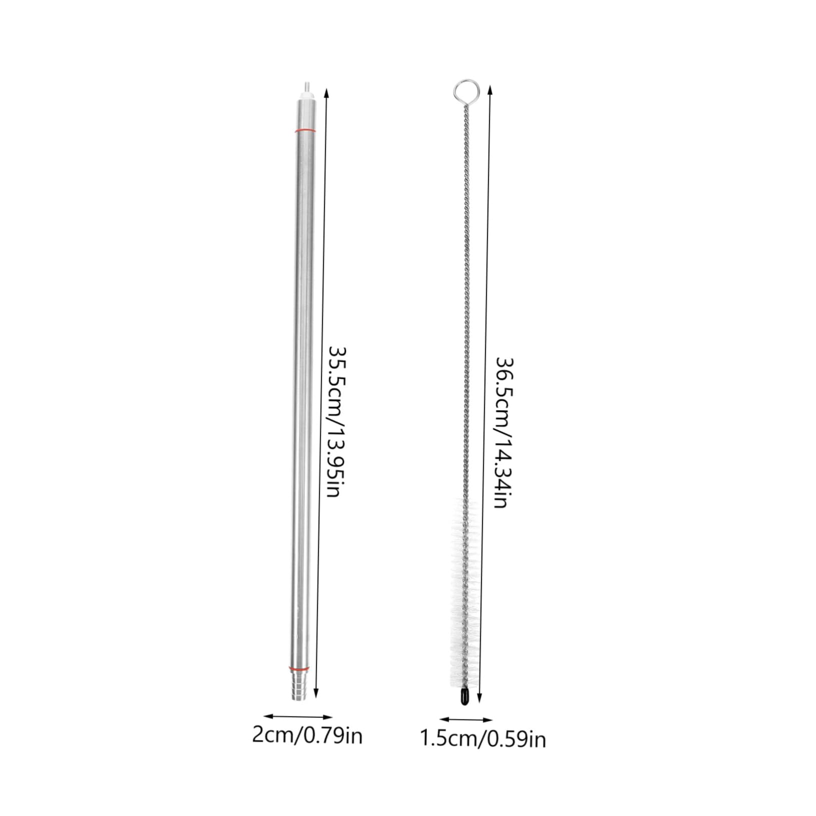 Cabilock Stainless Steel Beer Bottle Filler Wand with Stop Valve Versatile Bottling Tool for Beer and Wine Easy to Use Wine Kit Accessory for Home Brewing