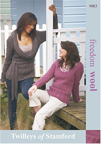 Twilleys of Stamford Freedom Knitting Pattern 9083 Sweaters