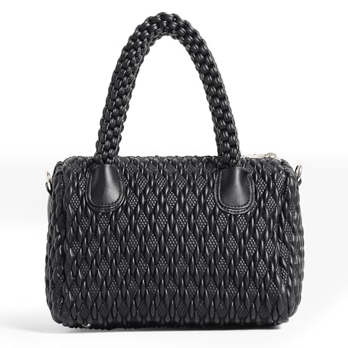 Image of EXOTIC Texture Braided Design Top Handle Handbag | Perfect For Gifts | Tranding Satchles Bag For Women