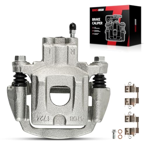 Image of Torchbeam Rear Brake Caliper Right for Lexus 2007-2009 RX350, Lexus 2004-2006 RX330, Lexus 2006-2008 RX400h, Rear Right Caliper Replace # 19B2782