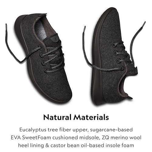 Allbirds Men’s Wool Runner, Everyday Sneakers, Machine Washable Shoe Made with Natural Materials4