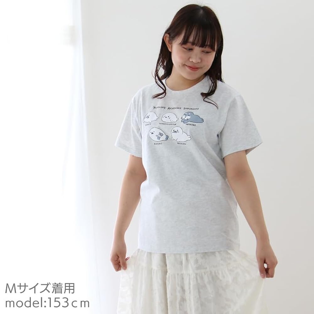 しろたん Tシャツ アザラシ好きだし XL しろたん半袖 Tシャツ 《アザラシ好きだし》 ユニセックス