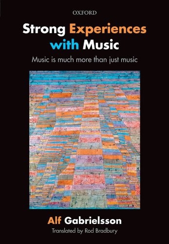 Strong Experiences with Music Livre Broché - Analyse Psychologique de l'Impact Musical