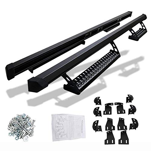 Estribos Acero Negro para Toyota Tacoma Access Cab miniatura 1