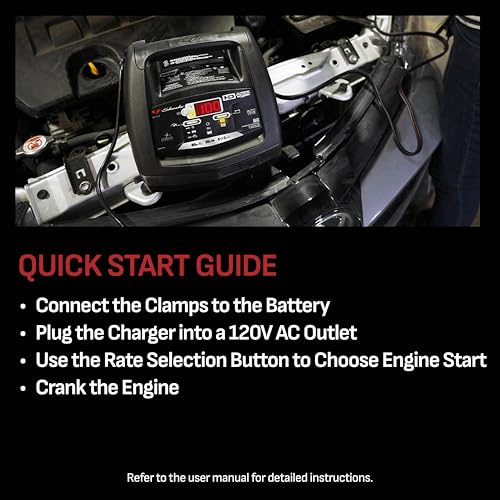Image of Schumacher Electric 6A Car Battery Charger & Maintainer, 6V /12V - SC1362