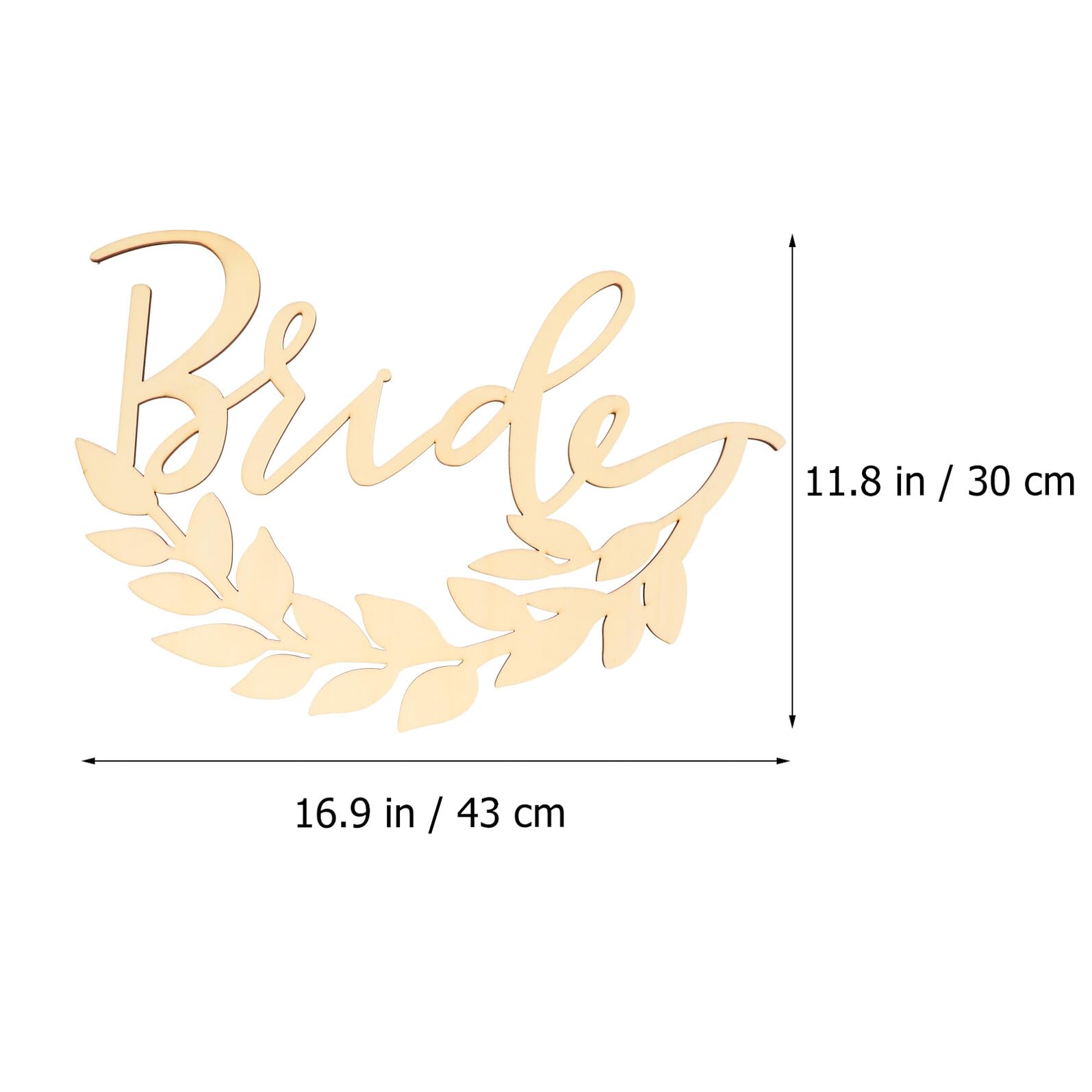 TOYANDONA 1 Satz Stuhllehnenanhänger für Hochzeit Hängender Hochzeitsanhänger mit Braut und Bräutigamlogo Wiederverwendbare Hochzeitsdekoration für Stühle und Türen