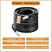 15M/50FT High Pressure Washer Drain Pipe Hose Cleaning Kit,Compatible with Karcher K2 K3 K4 K5 K6 K7 Series & Bosch AQT,400 Bar/5800PSI Drain Jetter,Ideal for Blocked Drains, Patios, Driveways